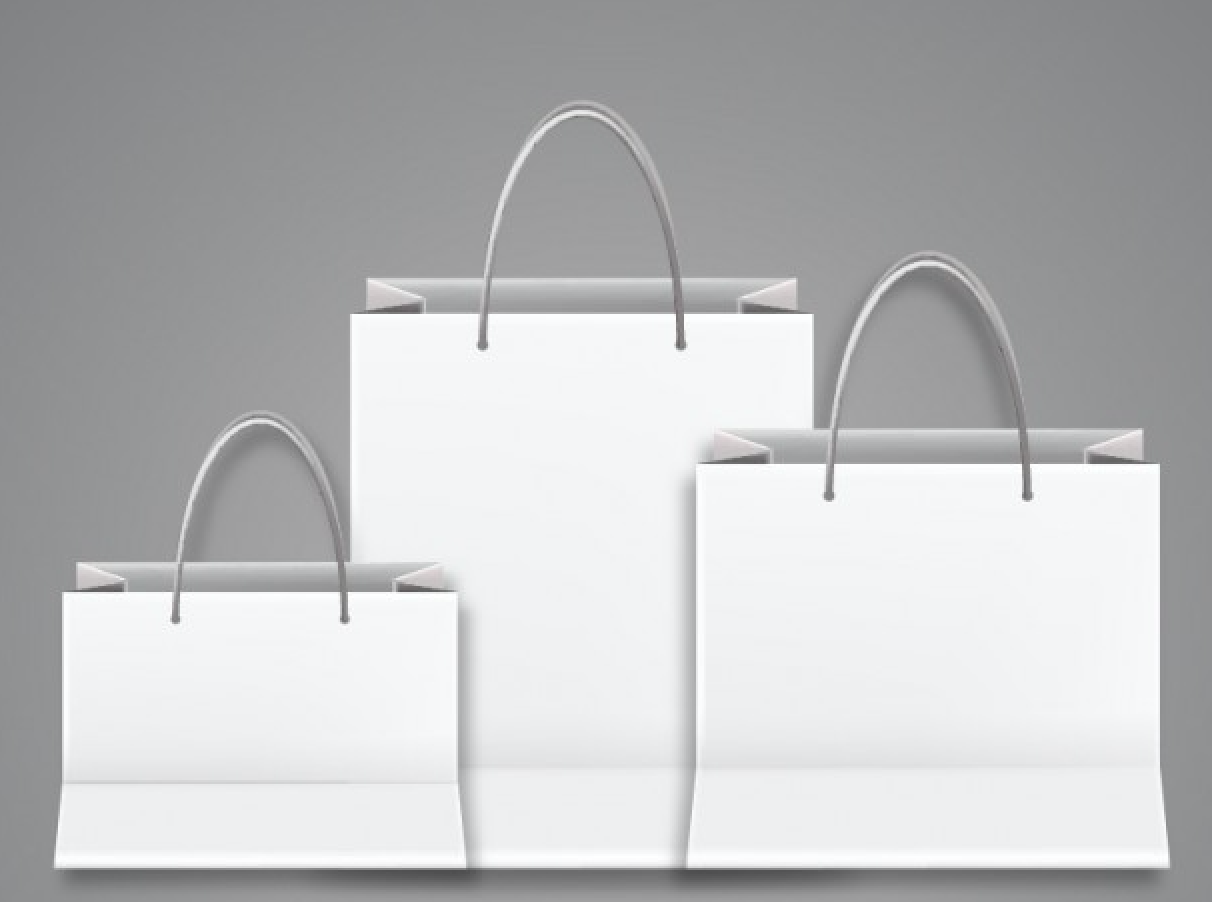 Bags shop 1. Пакет бумажный белый. Пакет горизонтальный. Пакет бумажный горизонтальный белый. Пакет белый макет.